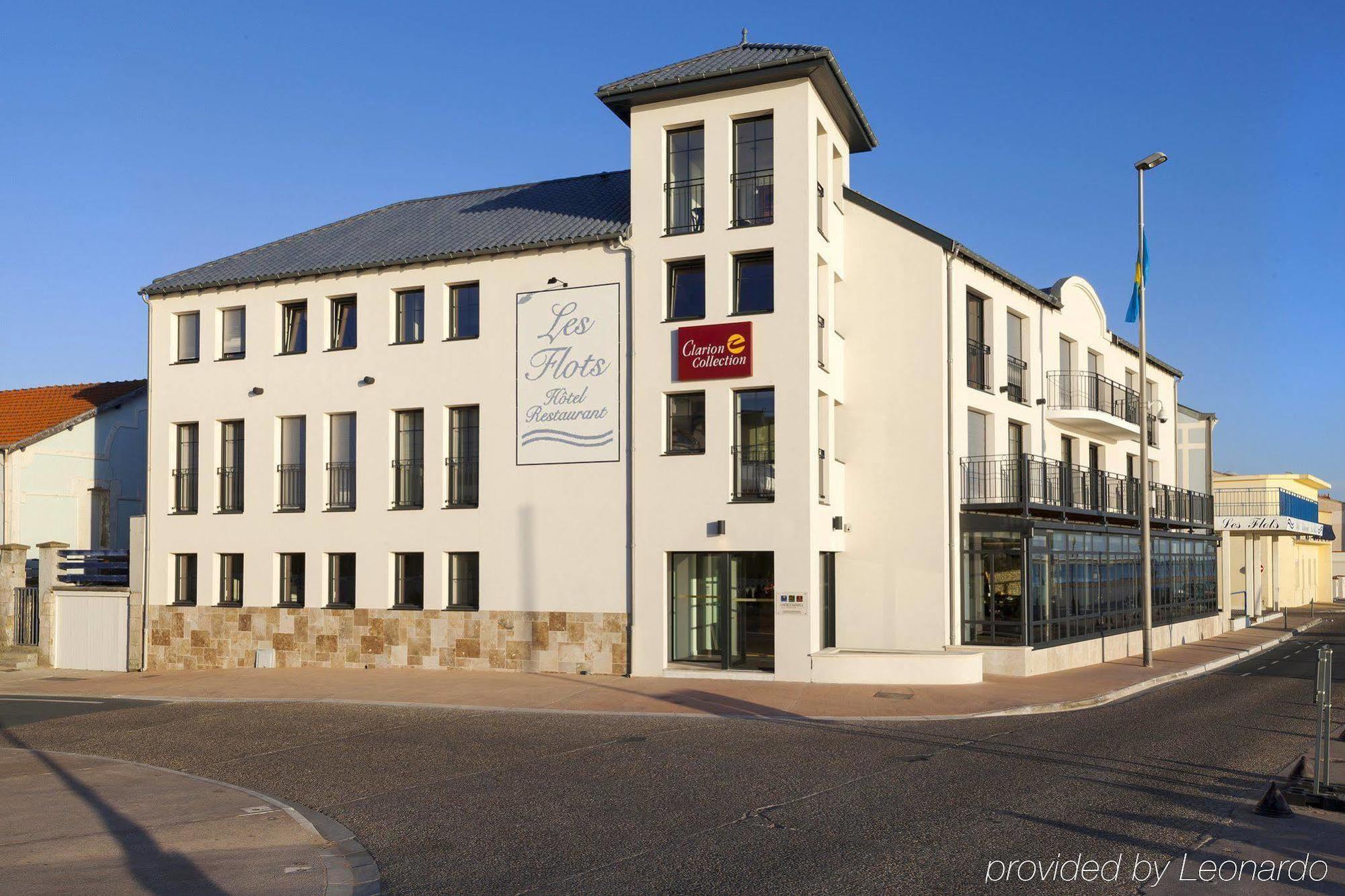 Les Flots - Hotel Et Restaurant Face A L'Ocean - Châtelaillon-Plage Dış mekan fotoğraf