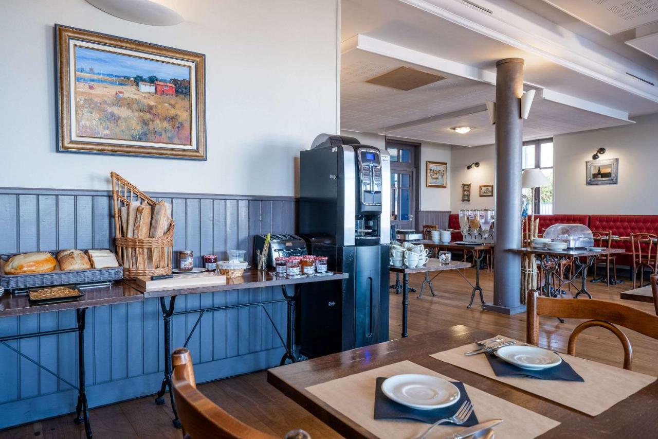 Les Flots - Hotel Et Restaurant Face A L'Ocean - Châtelaillon-Plage Dış mekan fotoğraf